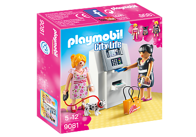 PLAYMOBIL City Life ATM Machine Set 9081