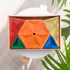 CONNETIX Magnetic Tiles - Rainbow  Geometry - Pack 30 Piece
