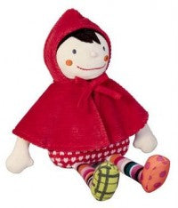 Ebulobo - Red Riding Hood The Activity Doll - Soft Baby Plush