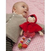 Ebulobo - Red Riding Hood Small Doll - Soft Baby Plush