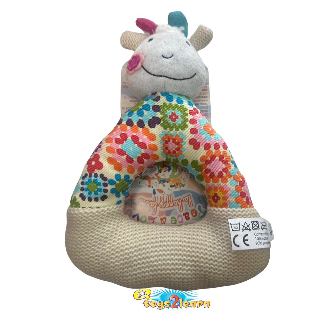 Ebulobo - Huguette the Goat Rattle - Baby Toy