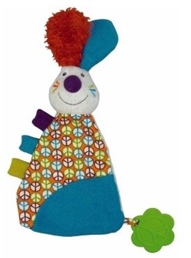 Ebulobo - Jeff the Rabbit Blanket - Baby Snuggle Toy