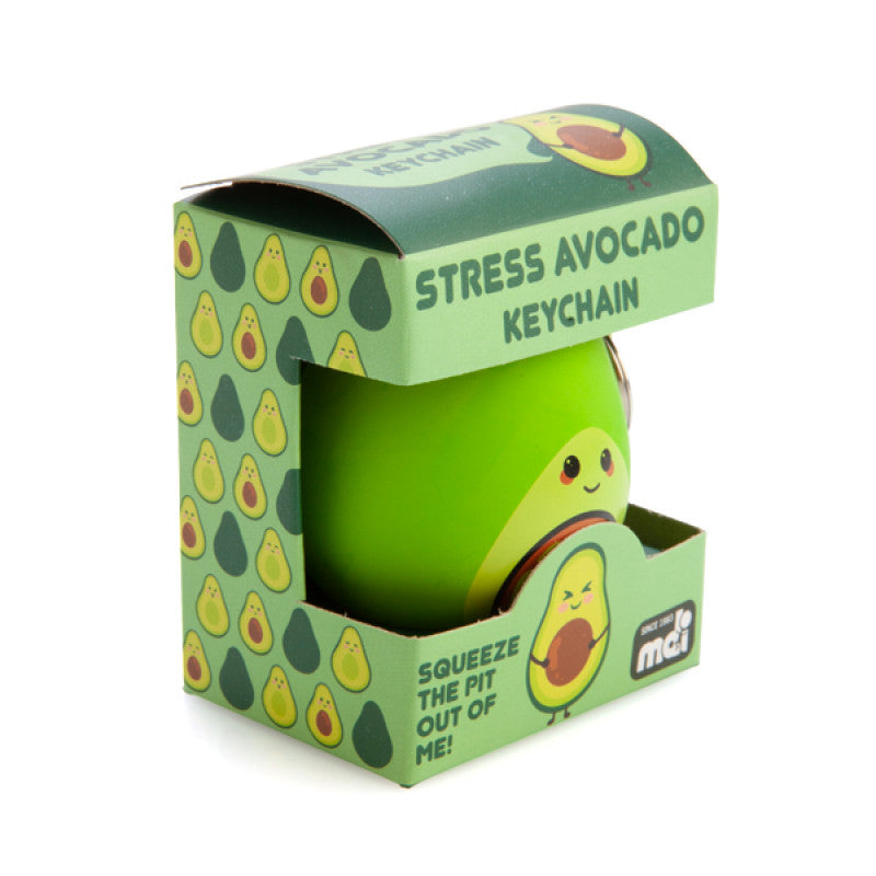 Stress Avocado Keychain - Sensory Tactile Fidget