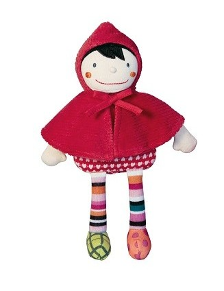 Ebulobo - Red Riding Hood Small Doll - Soft Baby Plush