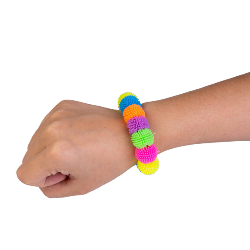 Pom Pom Squishy Bracelet - Sensory Tactile Fidget