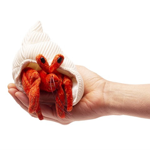 FOLKMANIS - Finger Puppet - Hermit Crab