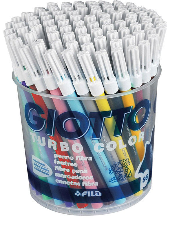 Giotto Children's Turbo Markers (Thin) - Pack of 96