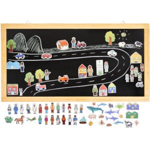 The Freckled Frog - Tell a Story - Magnetic Board - 76 Piece