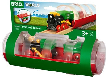 BRIO Train - Tunnel & Steam Train 3 pieces - 33892