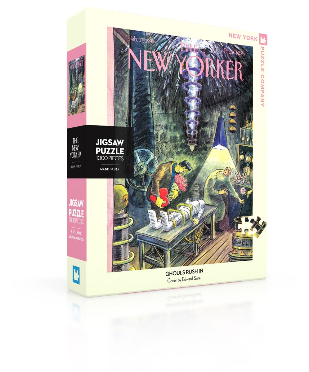 New York Puzzle Co. -Ghouls Rush In - 1000 pc