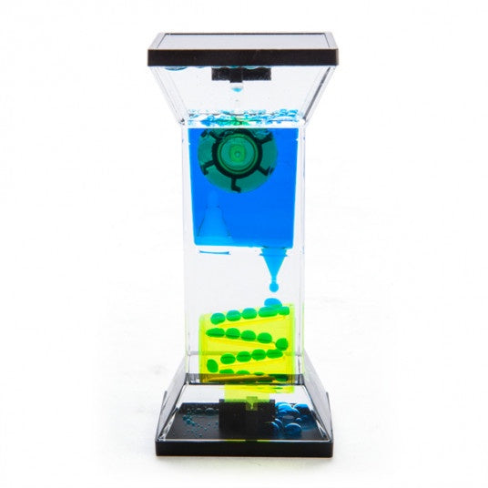 Neon Step & Wheel Liquid Timer - - Sensory Tactile Fidget