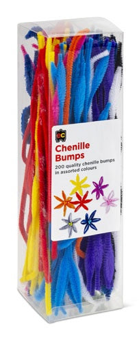 Chenille Stems/ Pipe Cleaners- Bumps  30cm  - Pack of  200