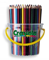 Crayola Full Size Coloured Pencils - 48 Tub
