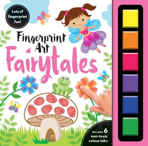 Finger Print Art Fairytales - Activity Book