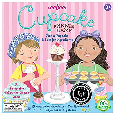 EEBOO - Game - Cupcake Spinner preschool