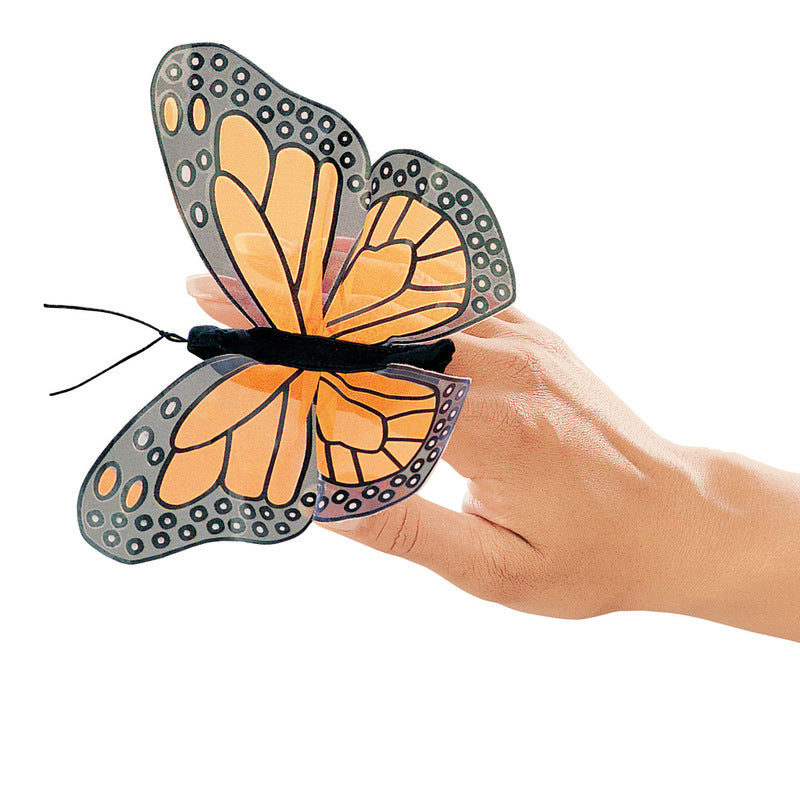 FOLKMANIS Finger Puppet - Butterfly Monarch