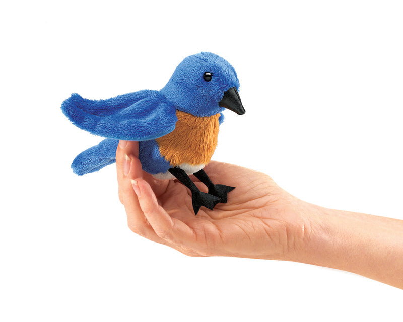 FOLKMANIS Finger Puppet- Bluebird