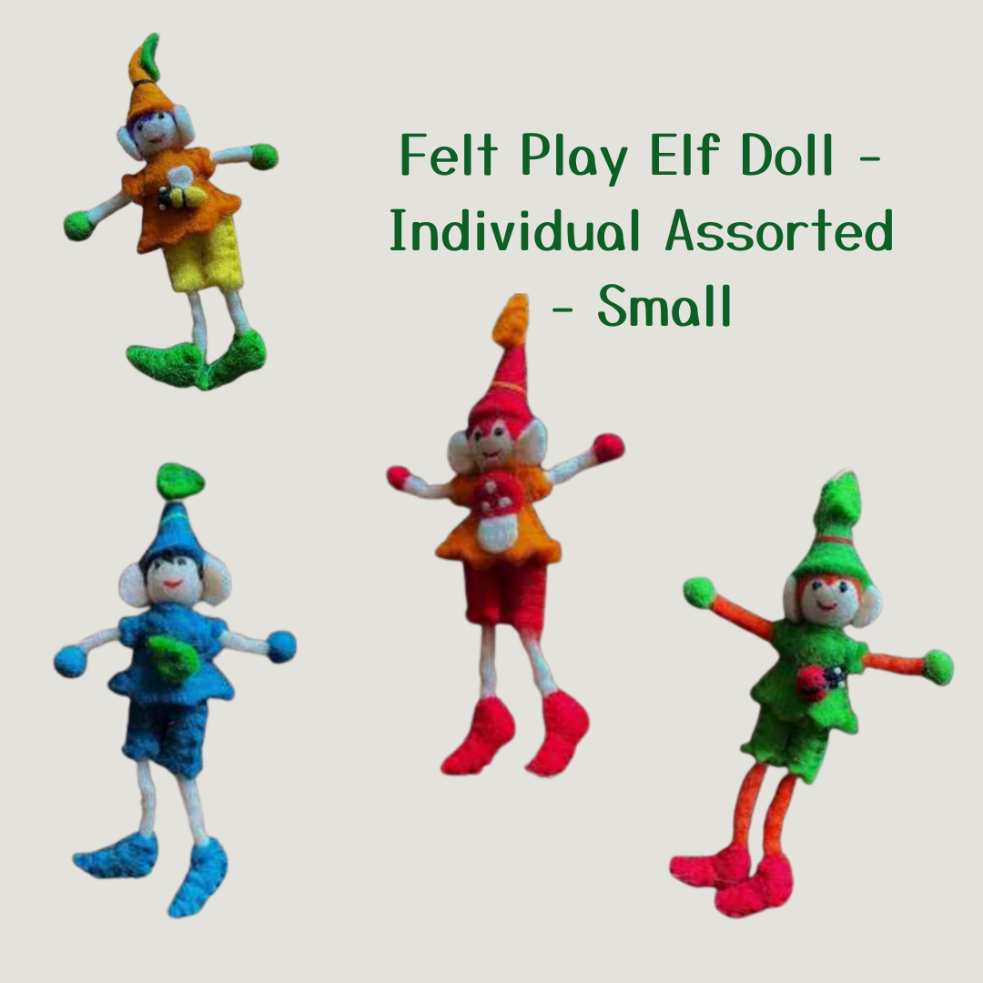 Felt Play - Elf Doll - Individual Assorted -Small