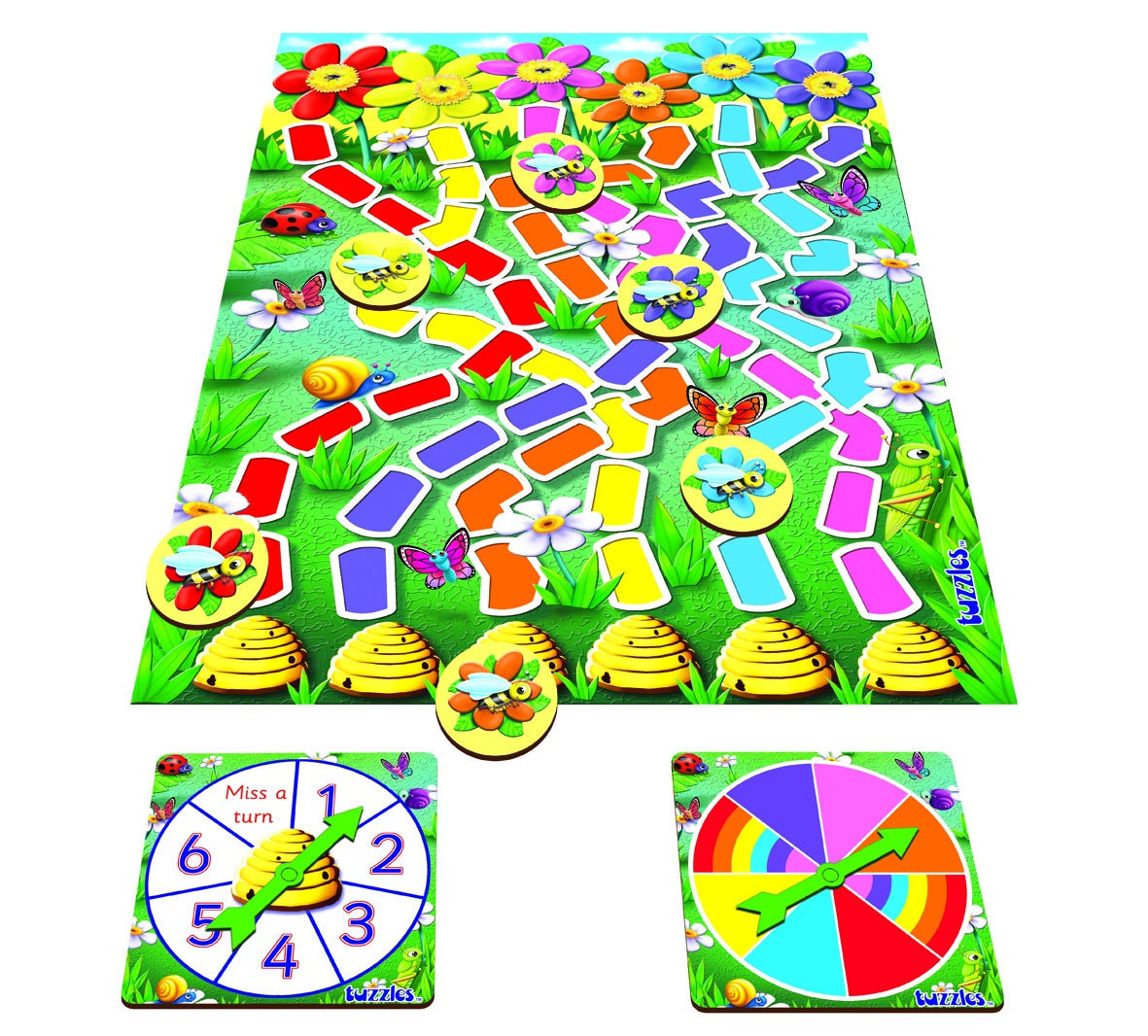Tuzzles Honey Bee Board Game