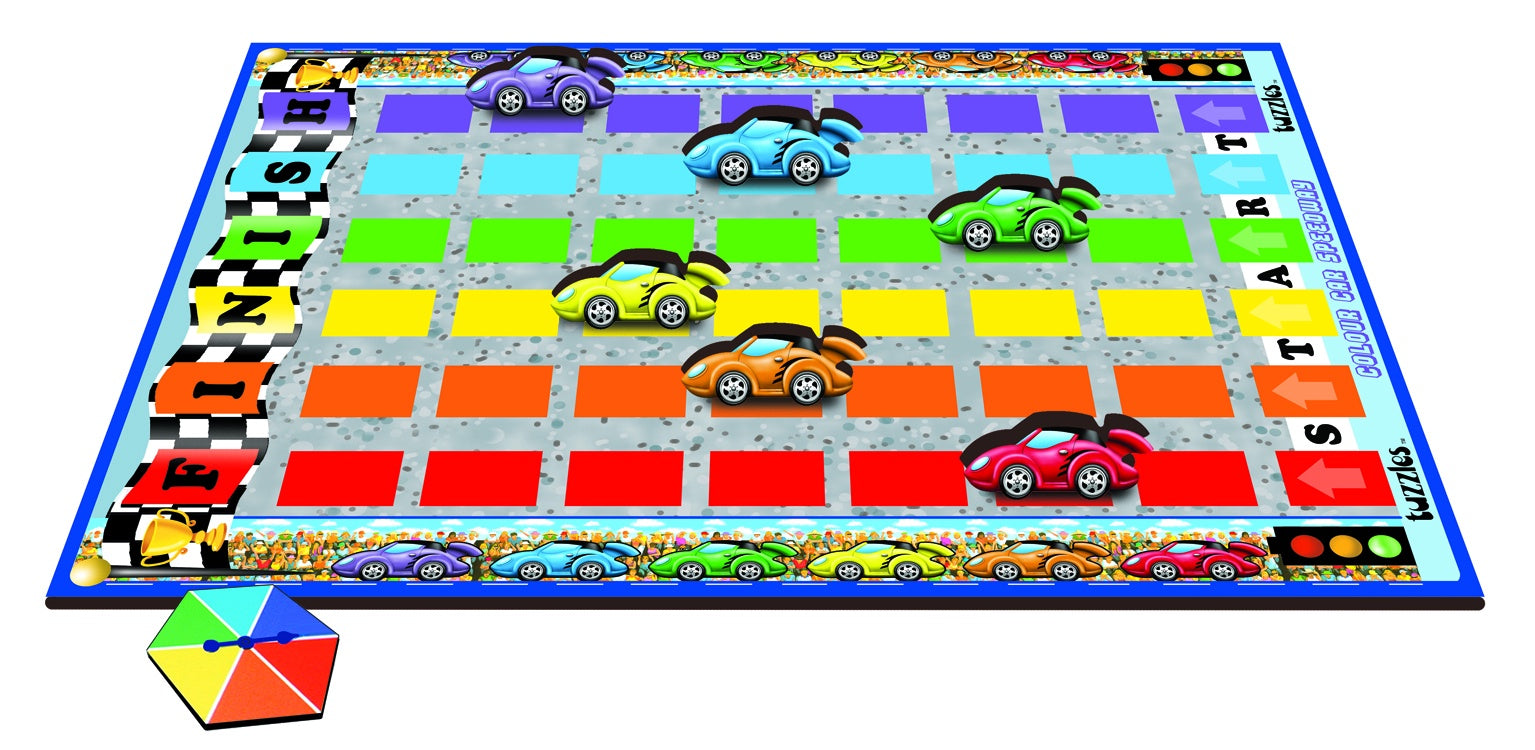 Tuzzles Colour Car Speedway Game