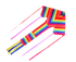 High as a Kite - Large Rainbow Kite