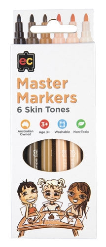 EC Master Markers - Skin Tone - Set of 6