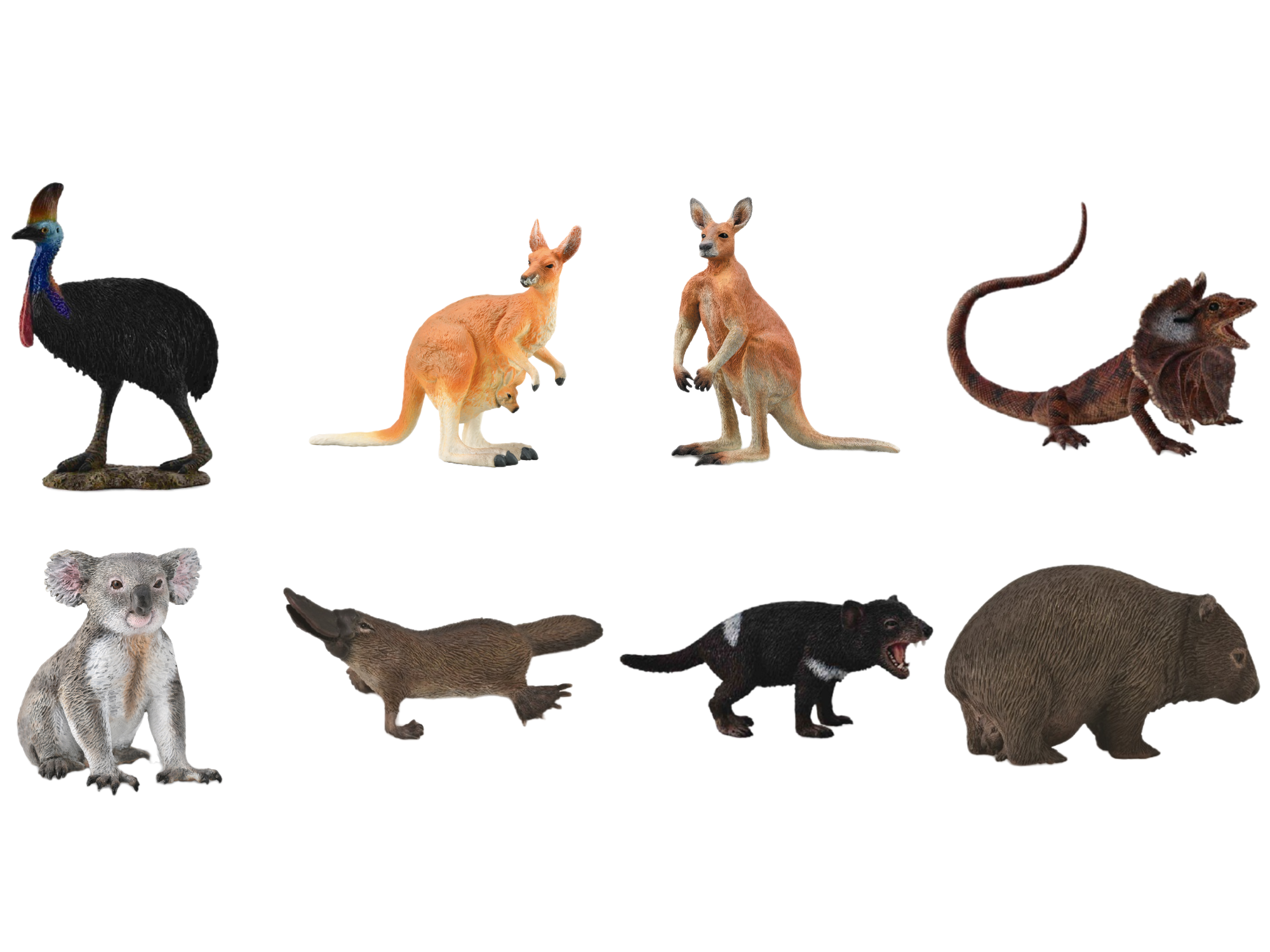 Australian animal plastic figurines deals