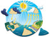 Tuzzles Water Cycle Raised Puzzle - 12pcs