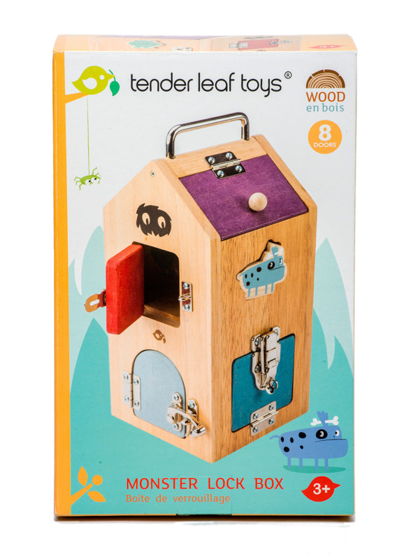 TENDER LEAF - Monster Lock Box - Wooden