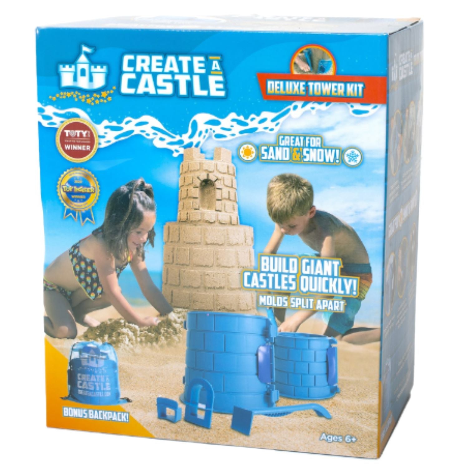 Create A Castle - Delux Kit - Sand Castle Molds Success