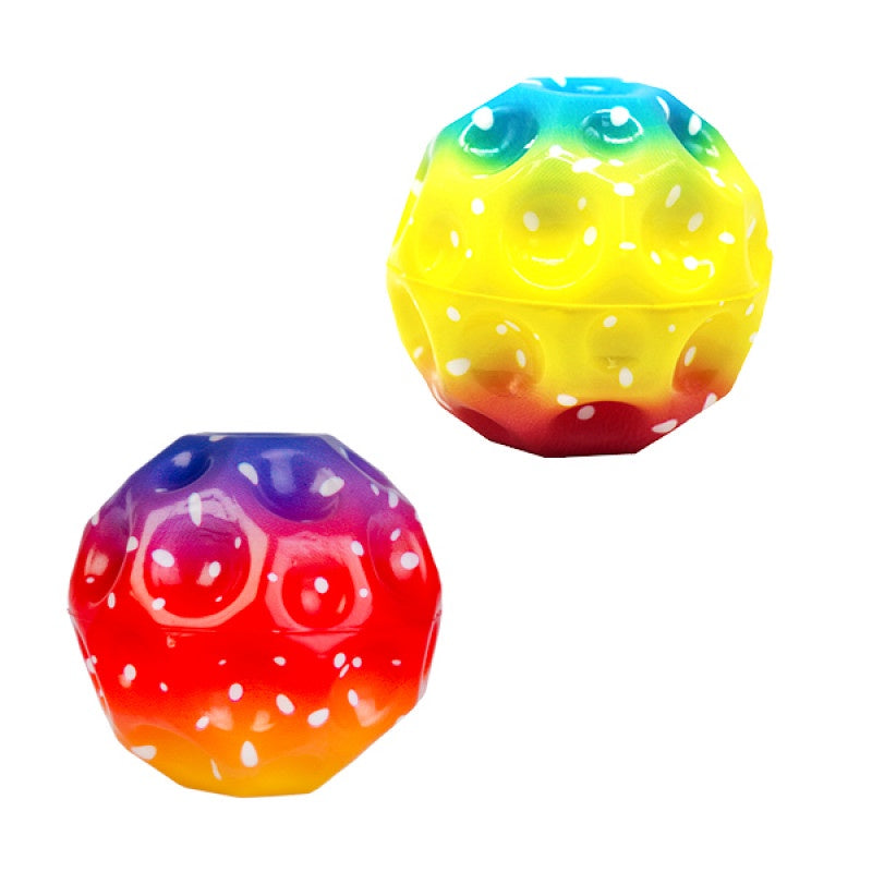 Bouncing Rainbow Asteroid Ball - Sensory Tactile Fidget