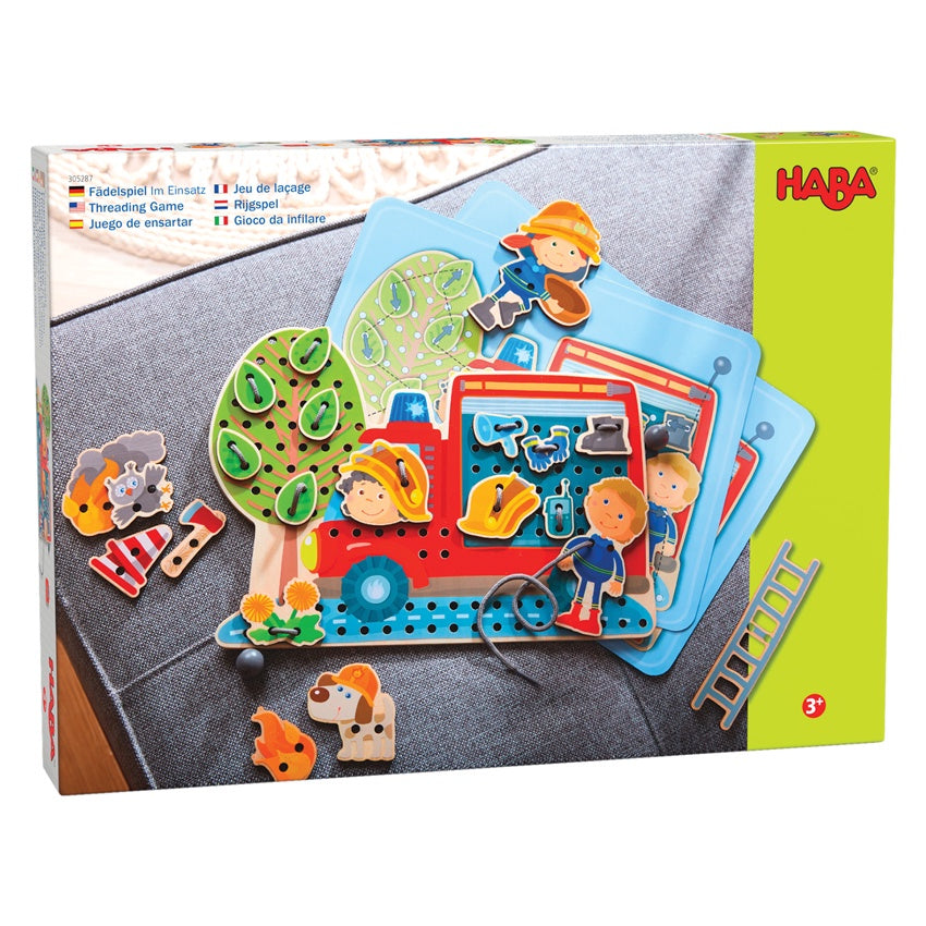 HABA Threading Game Fire Truck- 305287