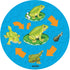 Tuzzles Life Cycle Raised Puzzle - The Frog10pc