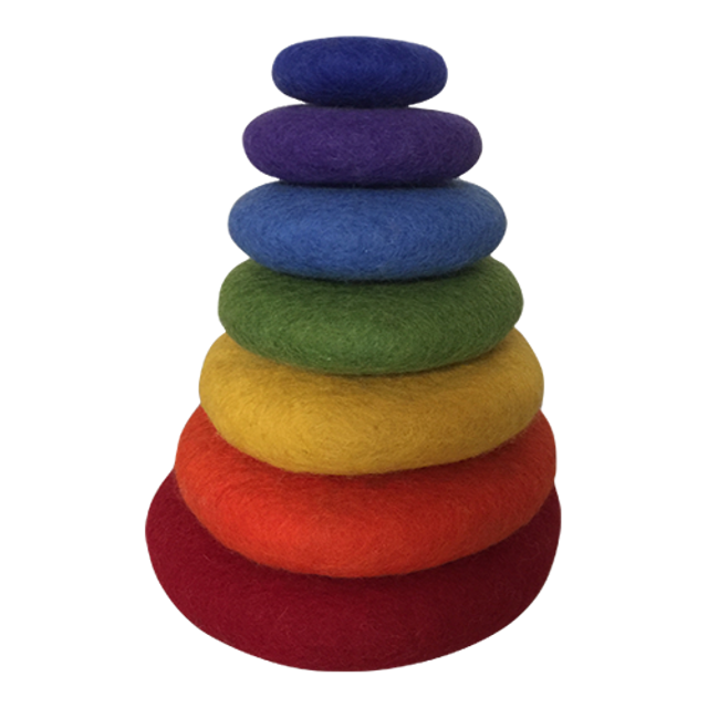Papoose-Short-Rainbow-Stacking-set/7pc
