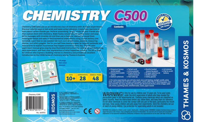 THAMES & KOSMOS Chemistry C500 - 665012