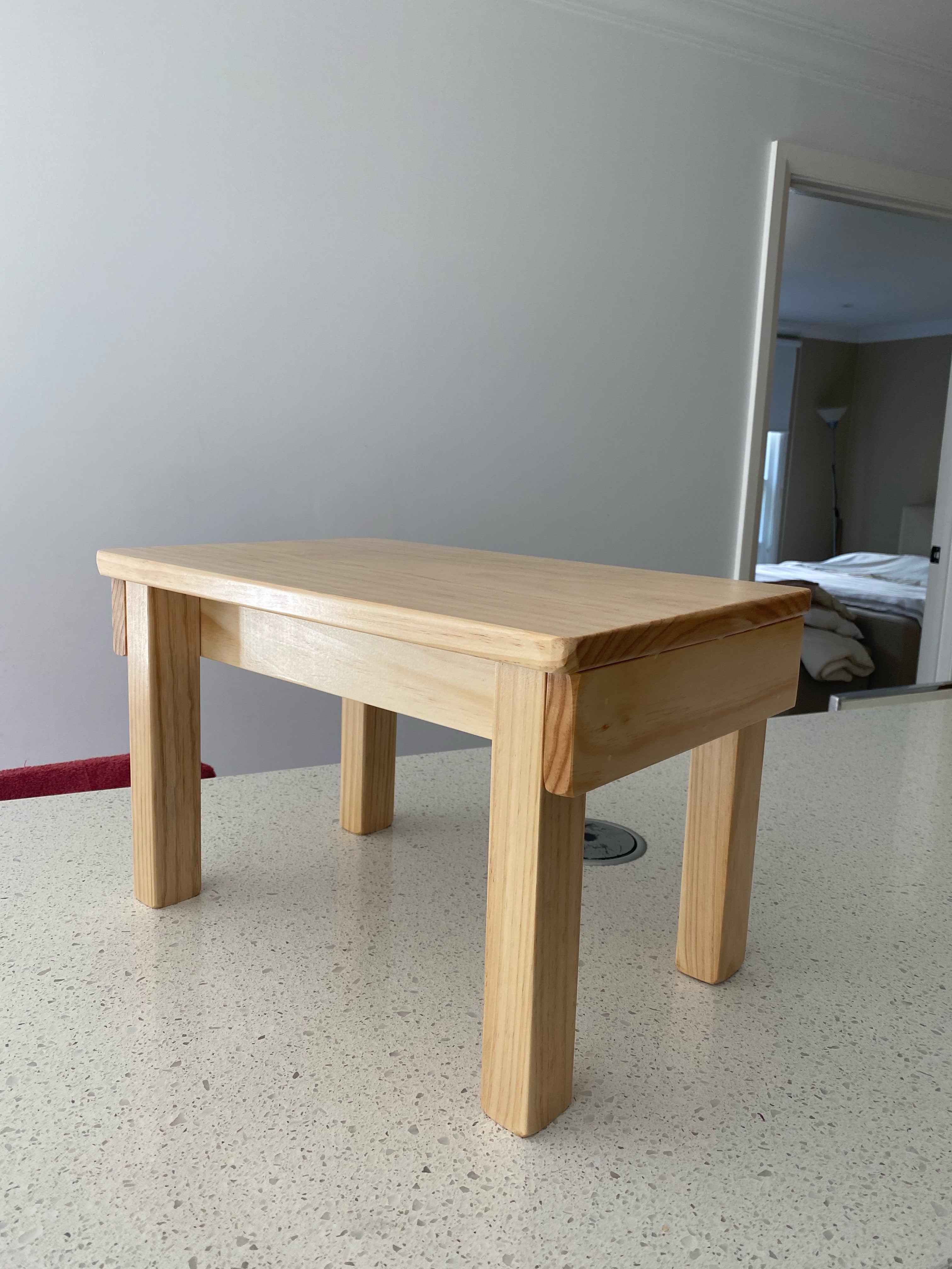 Home Corner - Bench / Table - 60cm x  30cm x  30cm