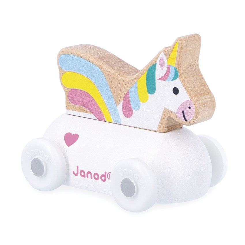 JANOD - Car - Unicorn Wooden