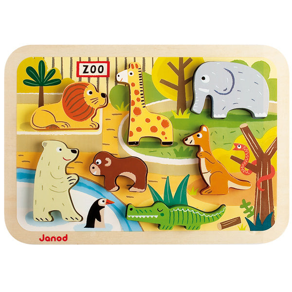 JANOD Puzzle Chunky Zoo