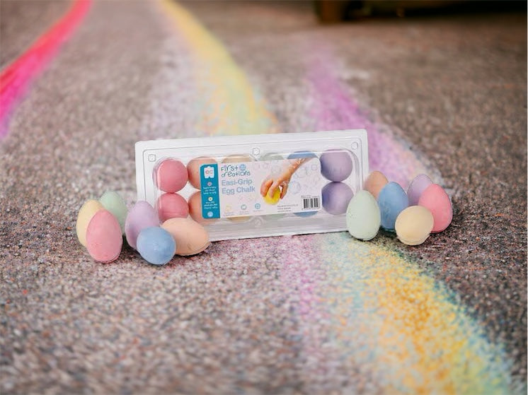 EC First Creations - Easi Grip Egg Chalk - Set of 12