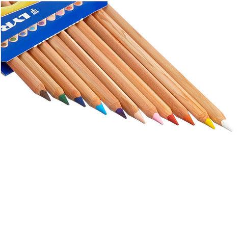 Lyra Super Ferby -  Coloured Pencils - Unlacquered  Box of 12 pcs