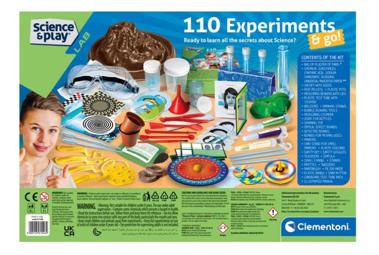 Clementoni Science - Science in 110 Experiments