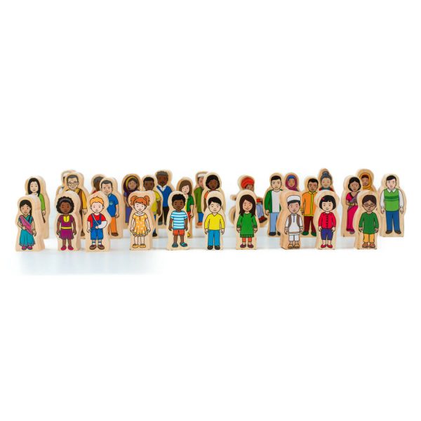 The Freckled Frog - Happy Architect - My Family - 30 Piece - Wooden