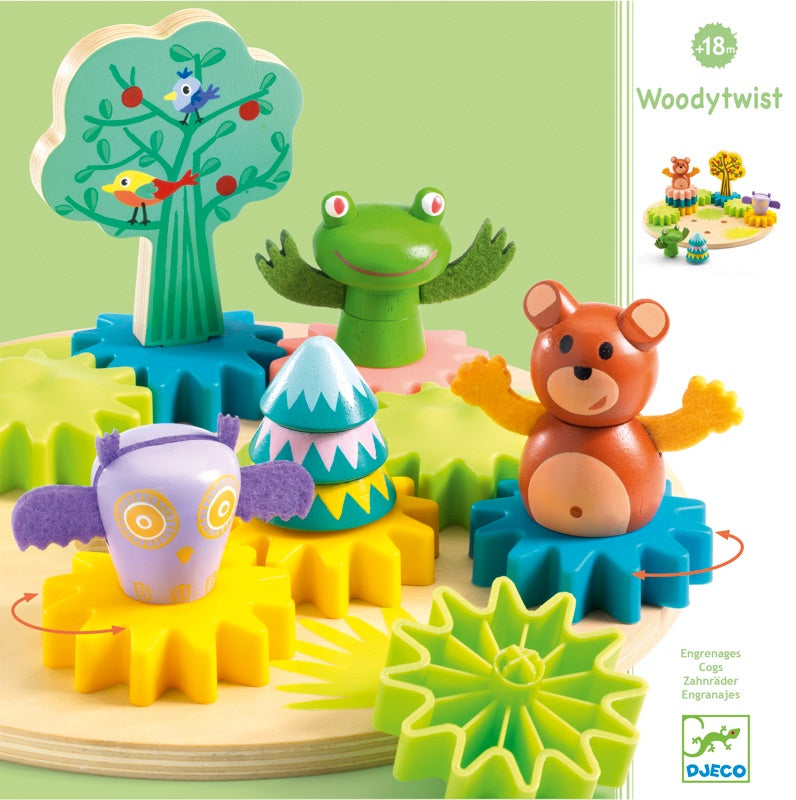 DJECO Wooden Puzzle - Woodytwist