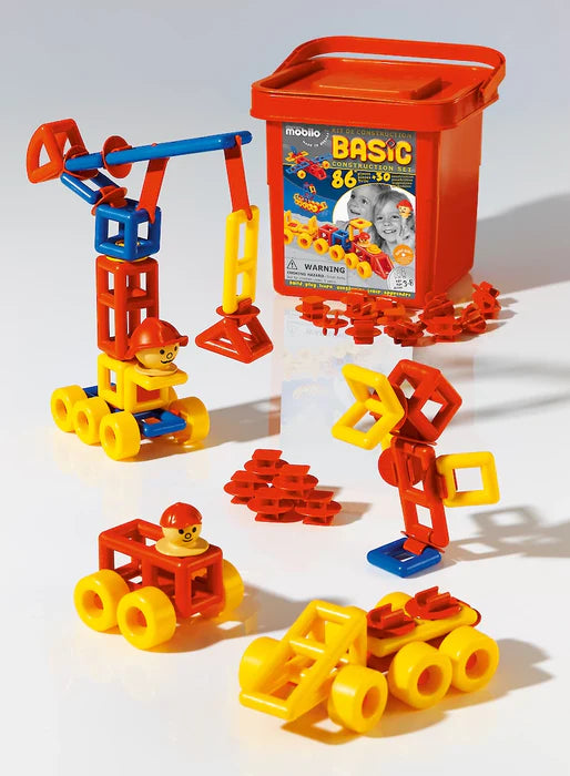 MOBILO Basic Construction Set - 86 Pieces NEW SIZE – Toys2Learn