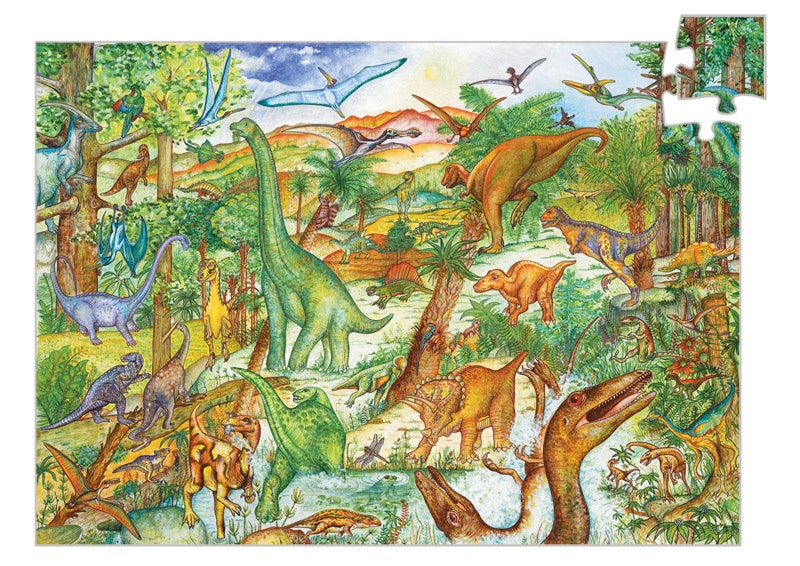 DJECO Puzzle Observation Dinosaur 100pc