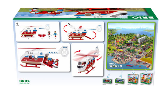 BRIO Vehicle -Rescue Helicopter - 36022