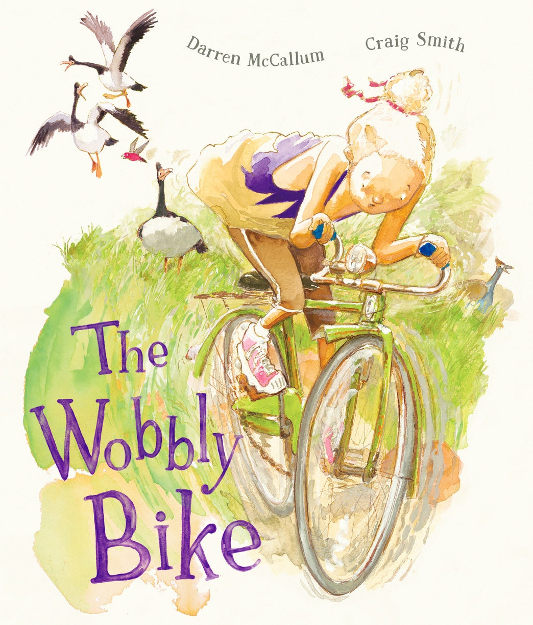 The Wobbly Bike - Picture Book - Hardback