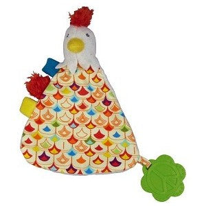 Ebulobo -Bob the Rooster Blanket- Baby Snuggle Toy