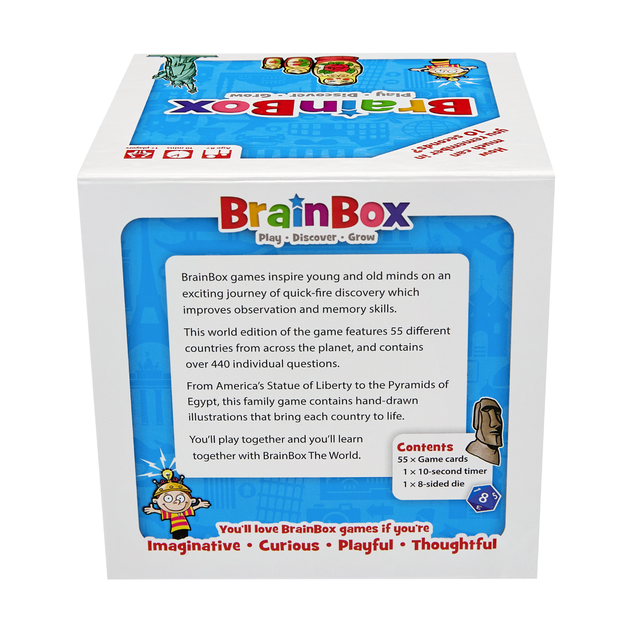 Brain Box Games - The World - Card Game