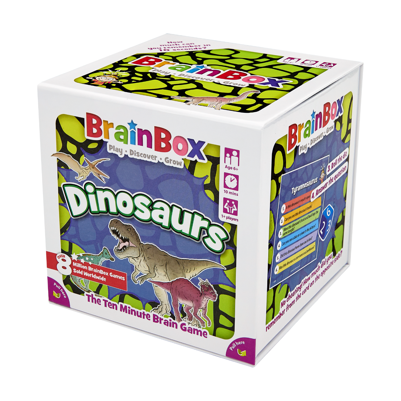 Brain Box Games - Dinosaurs - Card Game